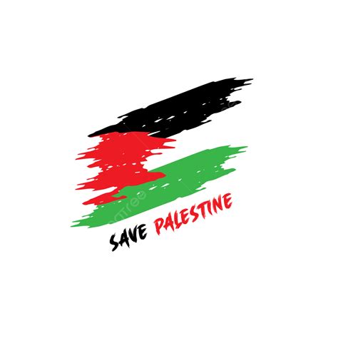 Palestine Flag Clipart PNG Images, Save Palestine Brush Flag Png, Palestine, Jerusalem, Gaza PNG ...