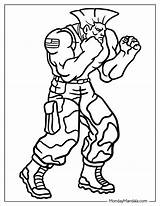 22 Street Fighter Coloring Pages Free PDF Printables sketch template