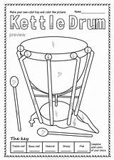 Glockenspiel Coloring Pages sketch template