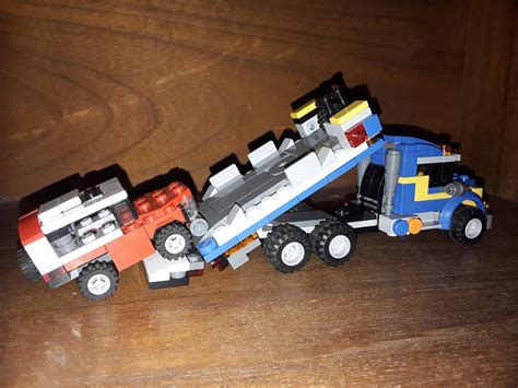 LEGO MOC-8613 31033 Flatbed Tow Truck (Creator 2017) | Rebrickable - Build with LEGO