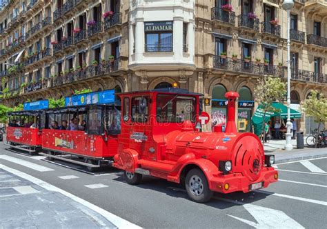 Train To San Sebastian in Bilbao. Editorial Photo - Image of downtown ...