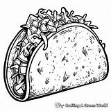Taco Coloring Pages  Free & Printable sketch template