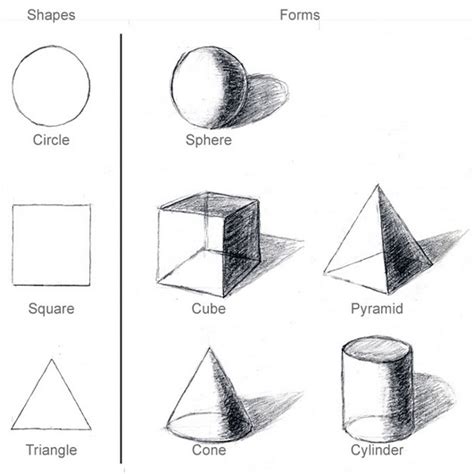 basic drawing shapes for beginners - Dagmar Kendrick