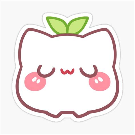 "Nyandrake uwu" Sticker for Sale by Jinhii | Redbubble