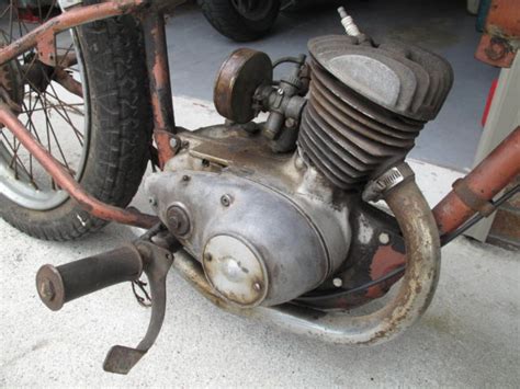 1949 Harley Davidson Hummer 125 Vintage Parts Bike Sprint Knucklehead ...