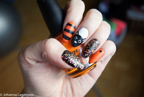 Halloween Nails 2017: Black Cat - Handmade Dreams of Mine