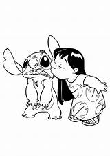 Lilo And Stitch coloring For Children  Coloring Pages sketch template