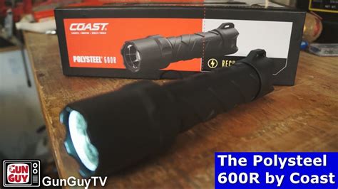 The best rechargeable LED flashlight I've ever had. - YouTube