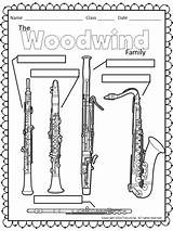 Woodwind Coloring Pages sketch template