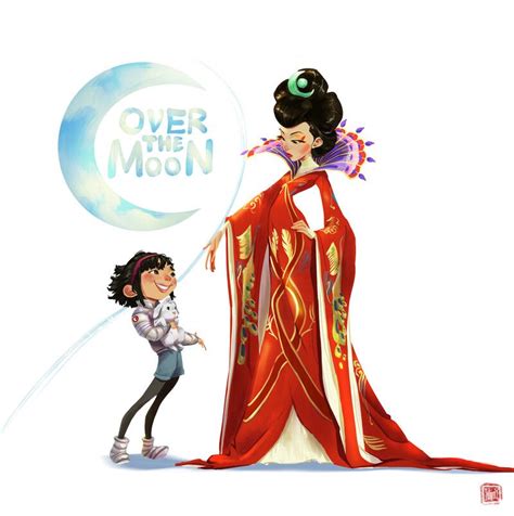 Chang’e Over The Moon, Moon Cartoon, Johnny Lee, Character Art, Character Design, Moon Party ...