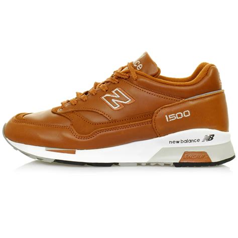 Lyst - New Balance 1500 Made In Uk Tan Leather Shoe M1500Tn in Brown for Men