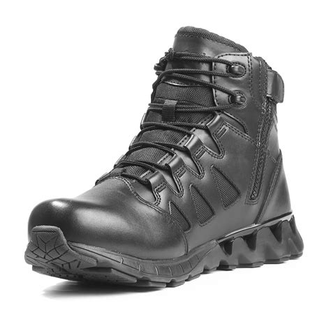 Reebok Women's 6" Zigkick Tactical Side Zip Waterproof Boots