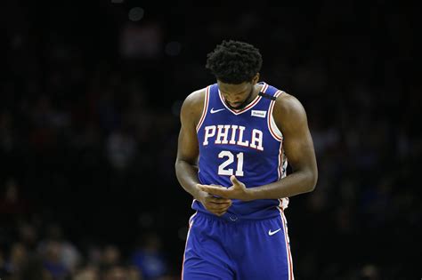 NBA rumors: Sixers’ Joel Embiid’s mangled finger may keep him out of clash with Celtics - nj.com