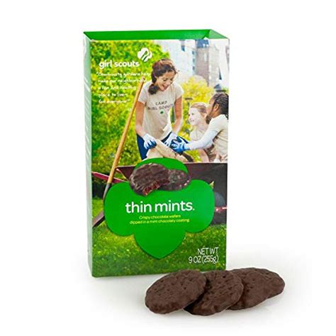 Girl Scout Thin Mints Cookies 32 per box - Warehousesoverstock