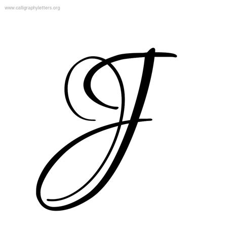 Cool Letter J Font