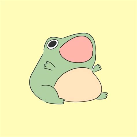 Cute frog | Frog drawing, Cute little drawings, Cute frogs