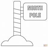 North Pole Sign coloring Page  Free Printable Coloring Pages sketch template