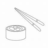 Coloring rolls sketch template