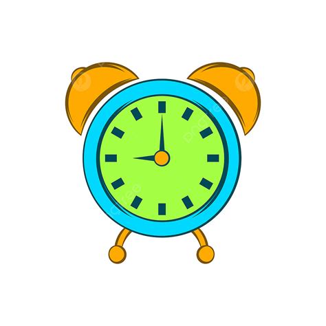 Cartoon Alarm Clock Clipart PNG Images, Alarm Clock Icon Cartoon Style, Clock Icons, Style Icons ...