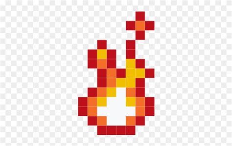 Pixel Art - Small Pixel Art Fire - Free Transparent PNG Clipart Images Download