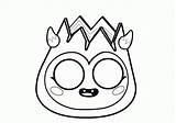 Moshi Monsters Coloring Pages To Print  Nation sketch template