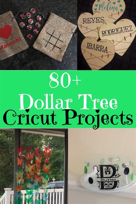 80+ Dollar Tree Cricut Project Ideas and Inspiration 2024 - Clarks Condensed | Dollar tree ...