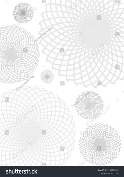 Circle Abstract White Black Wallpaper Background Stock Illustration 2208314369 | Shutterstock