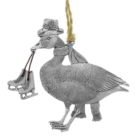 Gifting Goose Ornament | Wendell August