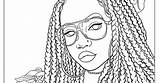 Realistic Black Girl Coloring Pages sketch template