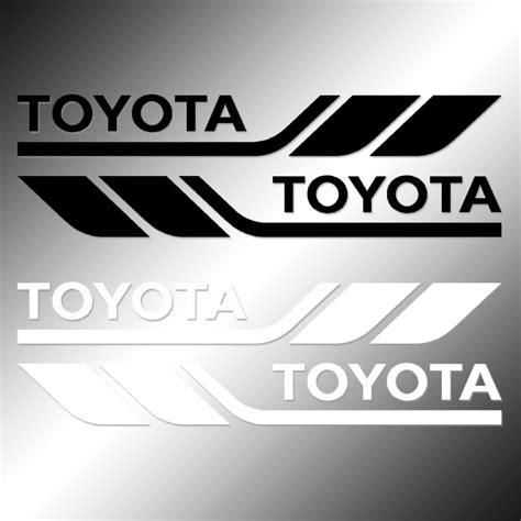 Stickers | 2x Toyota | TRD| Racing | Decals | Stripes | Vinyl Weather Proof Mirror presyo ₱73