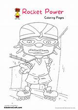 Rocket Power Coloring Pages For Kids – Free Printables  Art & Craft sketch template