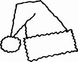 Free Printable Santa Hat Coloring Pages For Kids sketch template