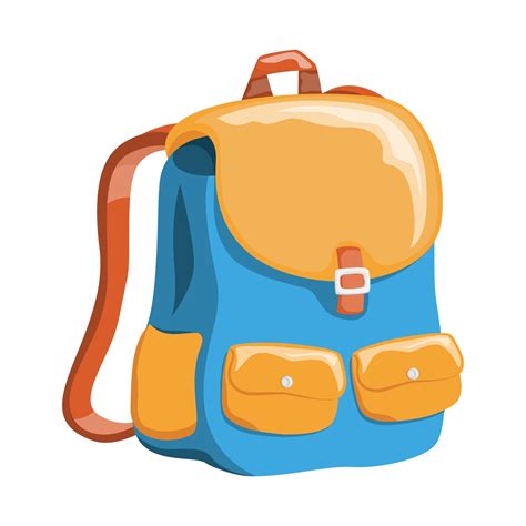 Cartoon school backpack 2813596 Vector Art at Vecteezy