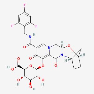 Bictegravir glucuronide | C27H26F3N3O11 | CID 139337241 - PubChem