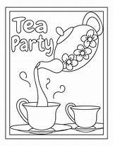 Free Printable Tea Cup Coloring Pages Sketch Page sketch template