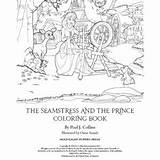 The Seamstress And Prince Coloring Book  Moonlight Puppies sketch template