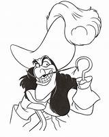 Captain hook coloring Pages To Download And Print For Free sketch template