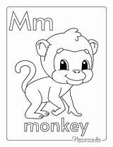 Preschool Letter M Coloring Page A Fun And Educational Activity sketch template