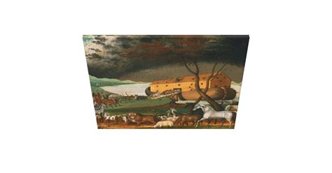 Edward Hicks - Noah's Ark Canvas Print | Zazzle