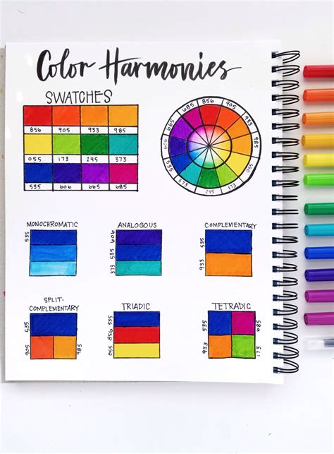 Color Harmonies with Dual Brush Pens - Tombow USA Blog