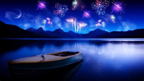 Beach Fireworks Wallpapers on WallpaperDog