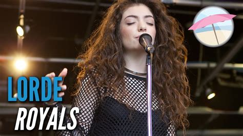Lorde - Royals (Live at the Edge) - YouTube