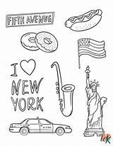 20 New York Coloring Pages For Kids  ColoringPagesWK sketch template