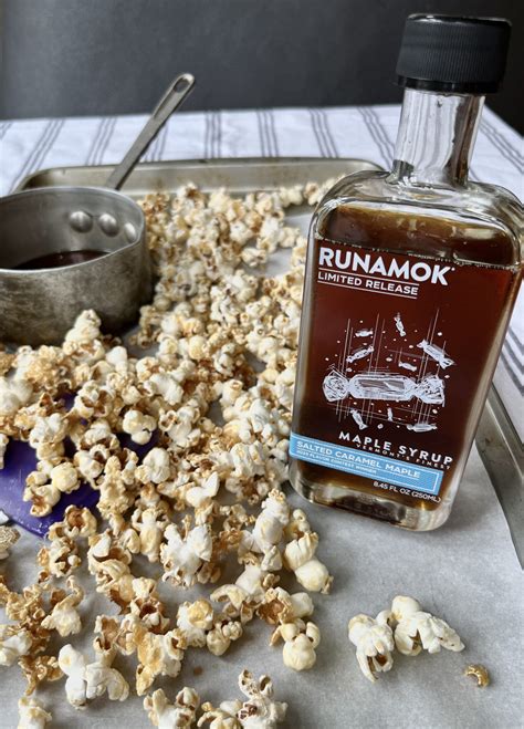 Salted Caramel Maple Popcorn Recipe - Runamok