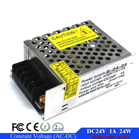 24v dc Power Supply Switching 1A 24W USP Transformers AC100 240V TO DC24 SMPS for LED Strip ...