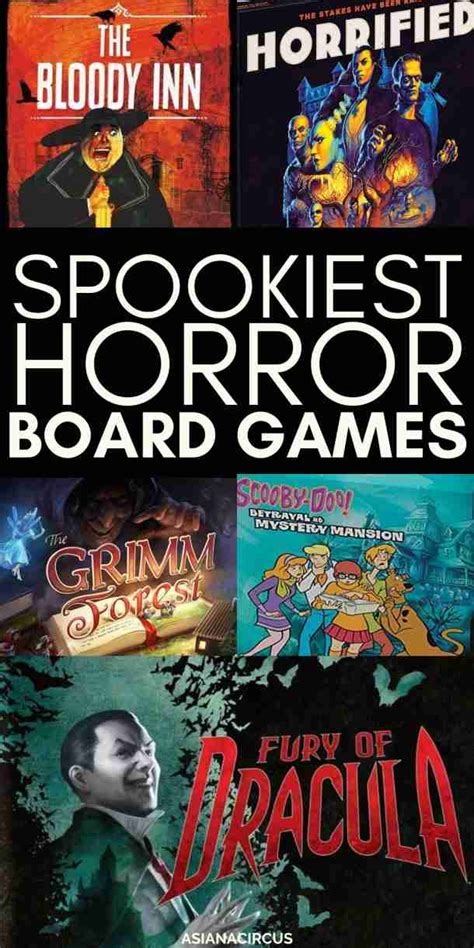 Guide To The Best Horror Board Games - Asiana Circus