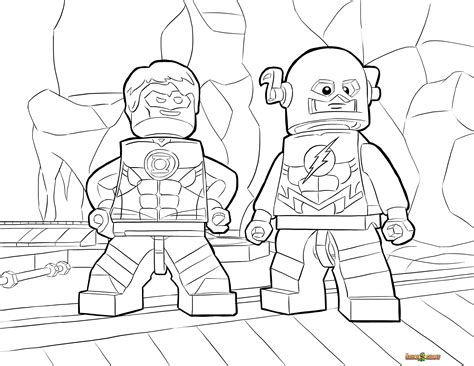 Lego batman coloring pages to download and print for free