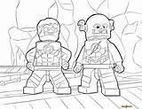 Lego City Coloring Pages Batman sketch template