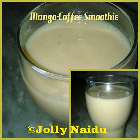 Twisted Mango-Coffee Smoothie | Homemade Recipes