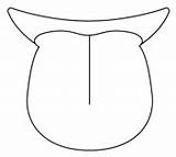 Tongue coloring Page  Free Printable Coloring Pages sketch template